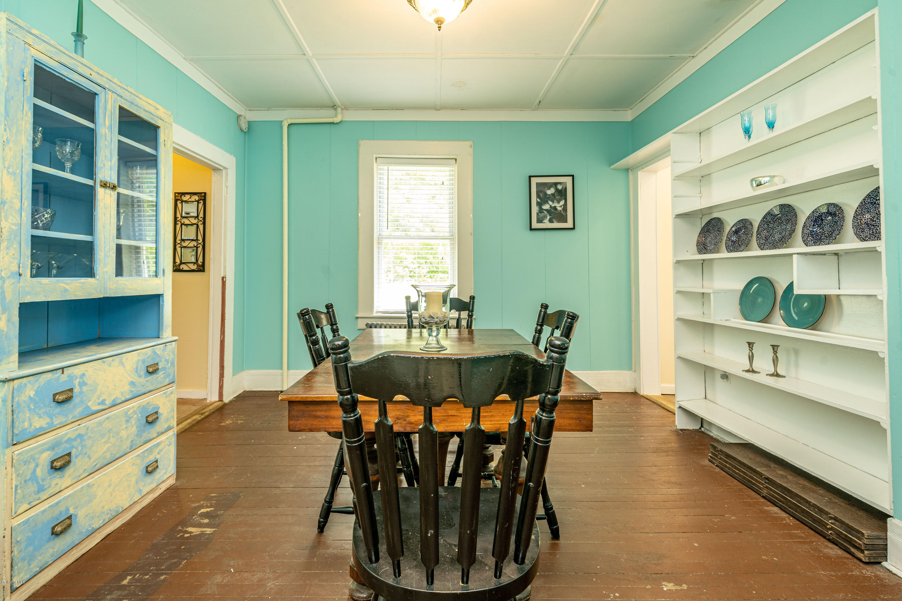 22 Wade Inn Road Becket, MA 01223 - Photo 9 of 32 a view of a dining room with furniture and window