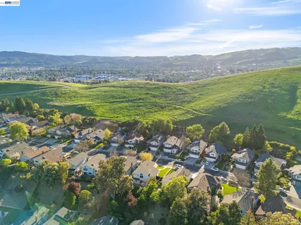 a view of a lake with a mountain