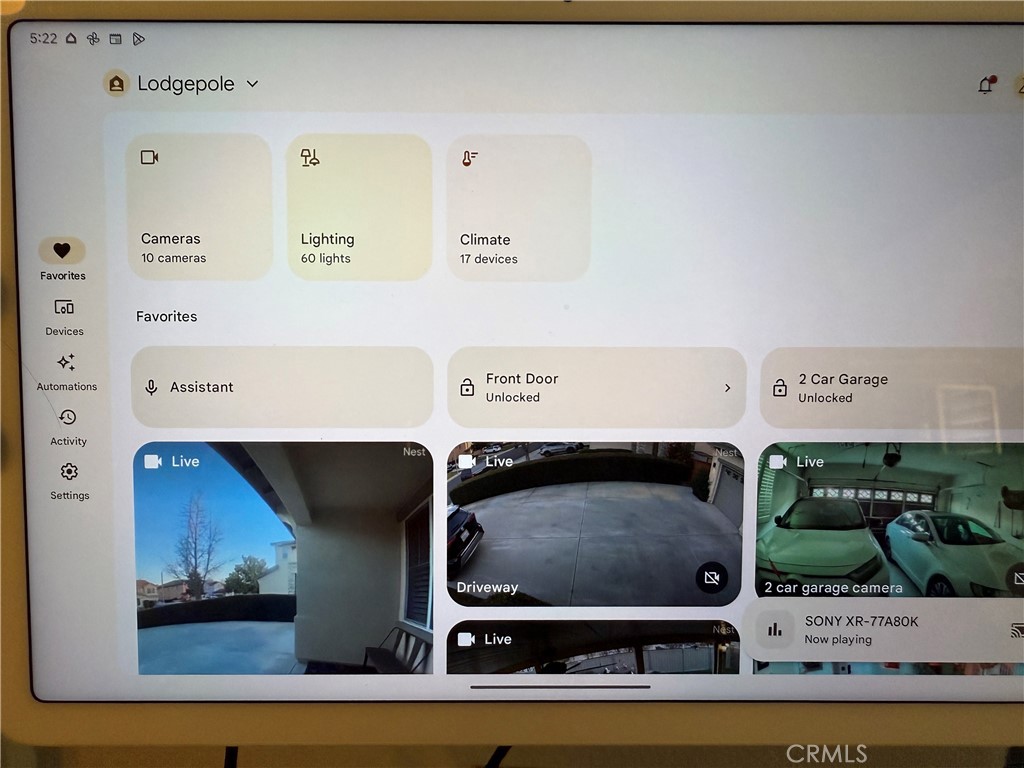 8553 Lodgepole Lane Riverside, CA 92508 - Photo 68 of 75 Cameras everywhere for extra safety measure all controlled and automated through various devices