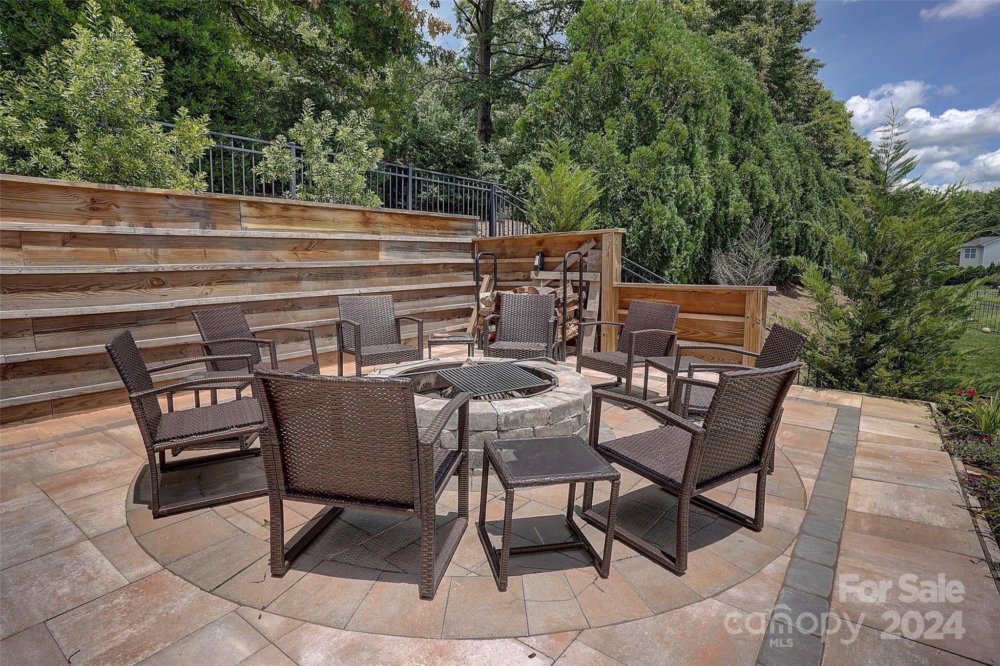 1024 Ridgehaven Road Waxhaw, NC 28173 - Photo 29 of 36 a view of chair and tables