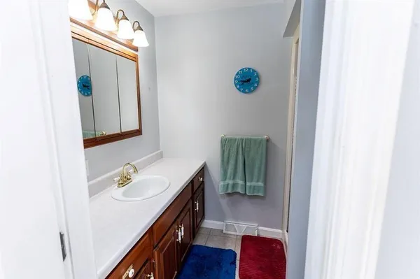 a view of a workspace with furniture and toys