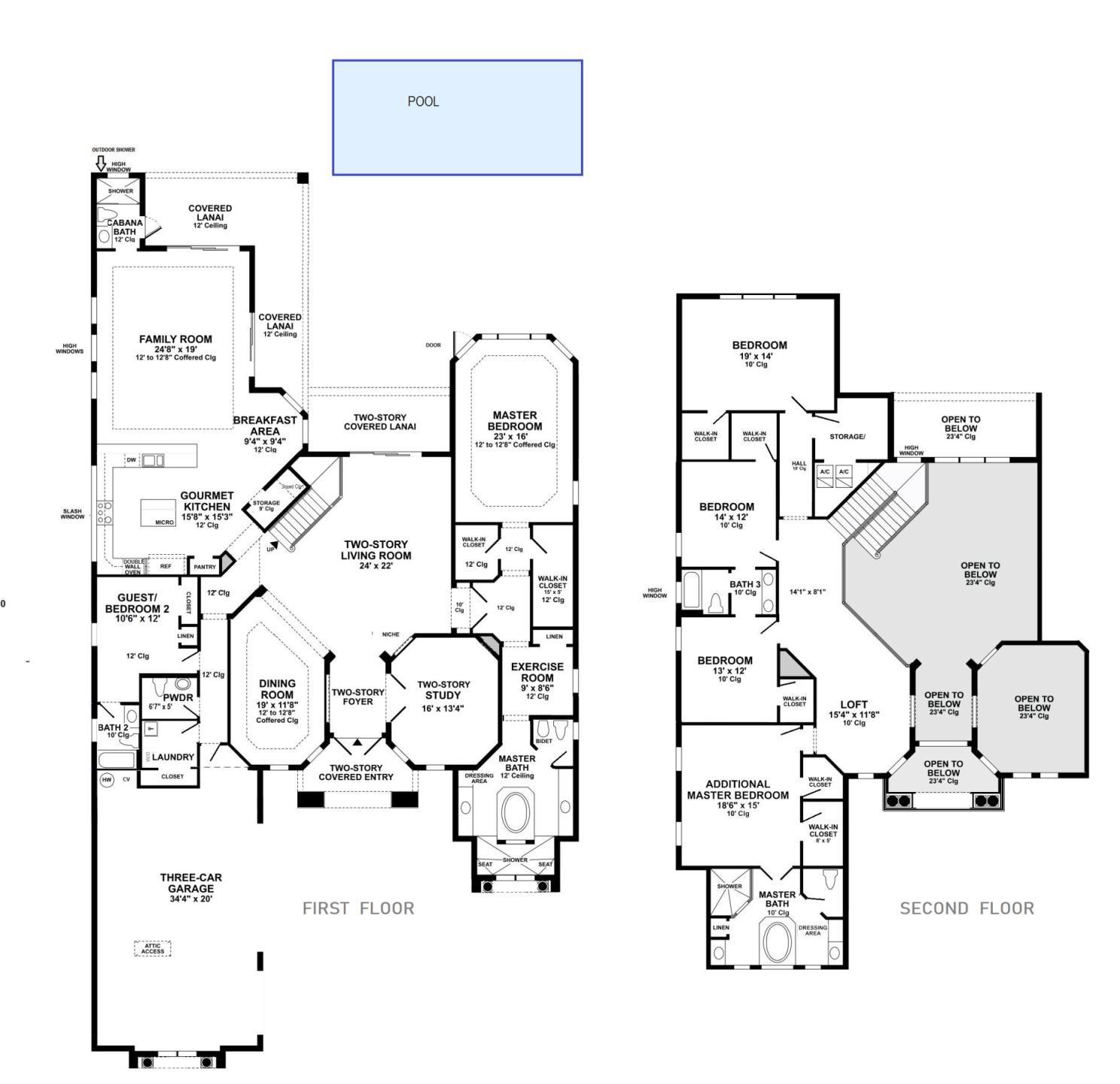 6950 Northwest 25th Way Boca Raton, FL 33496 - Photo 59 of 59 FLOOR PLAN IMAGE