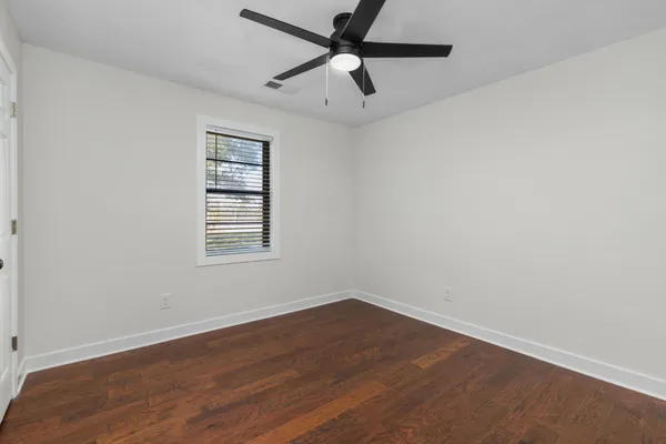 wooden floor in an empty room