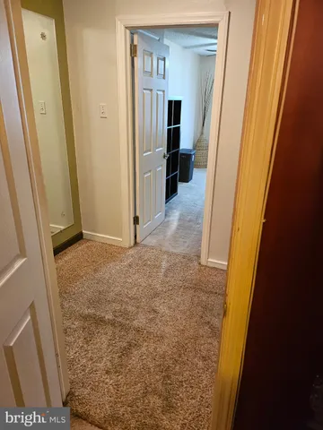 a view of livingroom with wooden floor