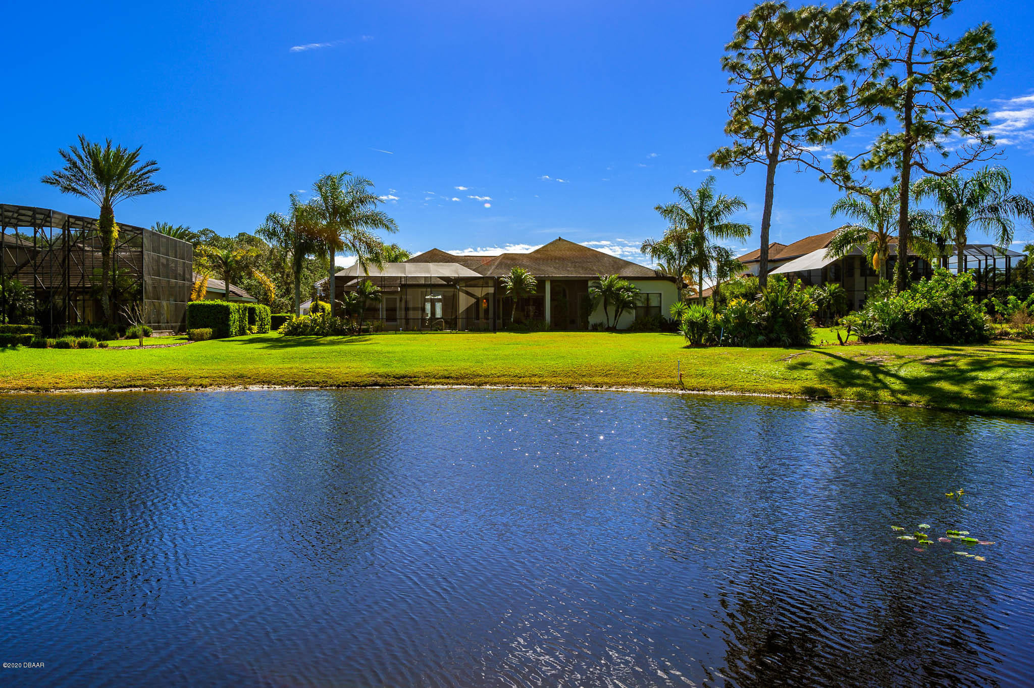 1338 Redbourne Lane Ormond Beach, FL 32174 - Photo 68 of 76 Rear Elevation from Golf Course