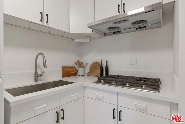 a close view of appliances