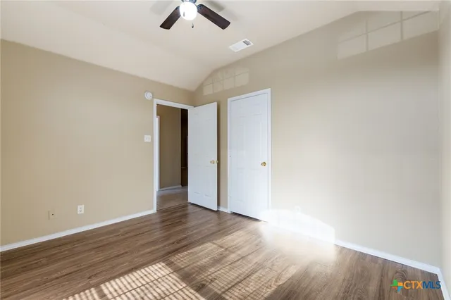 wooden floor in an empty room