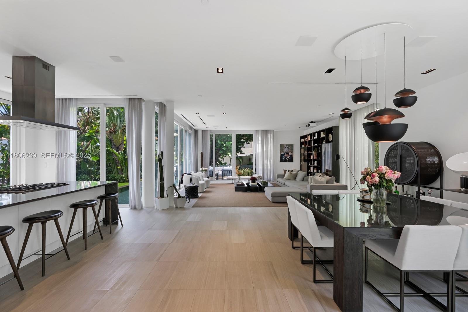 4700 Meridian Avenue Miami Beach, FL 33140 - Photo 17 of 64 a living room with furniture and wooden floor