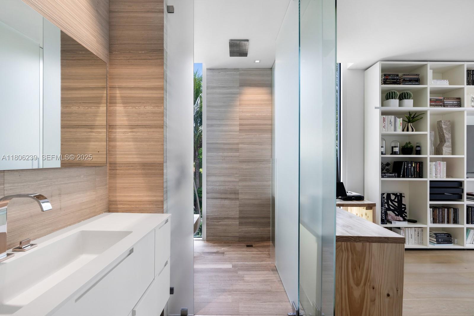 4700 Meridian Avenue Miami Beach, FL 33140 - Photo 46 of 64 a bathroom with a sink a toilet and shower