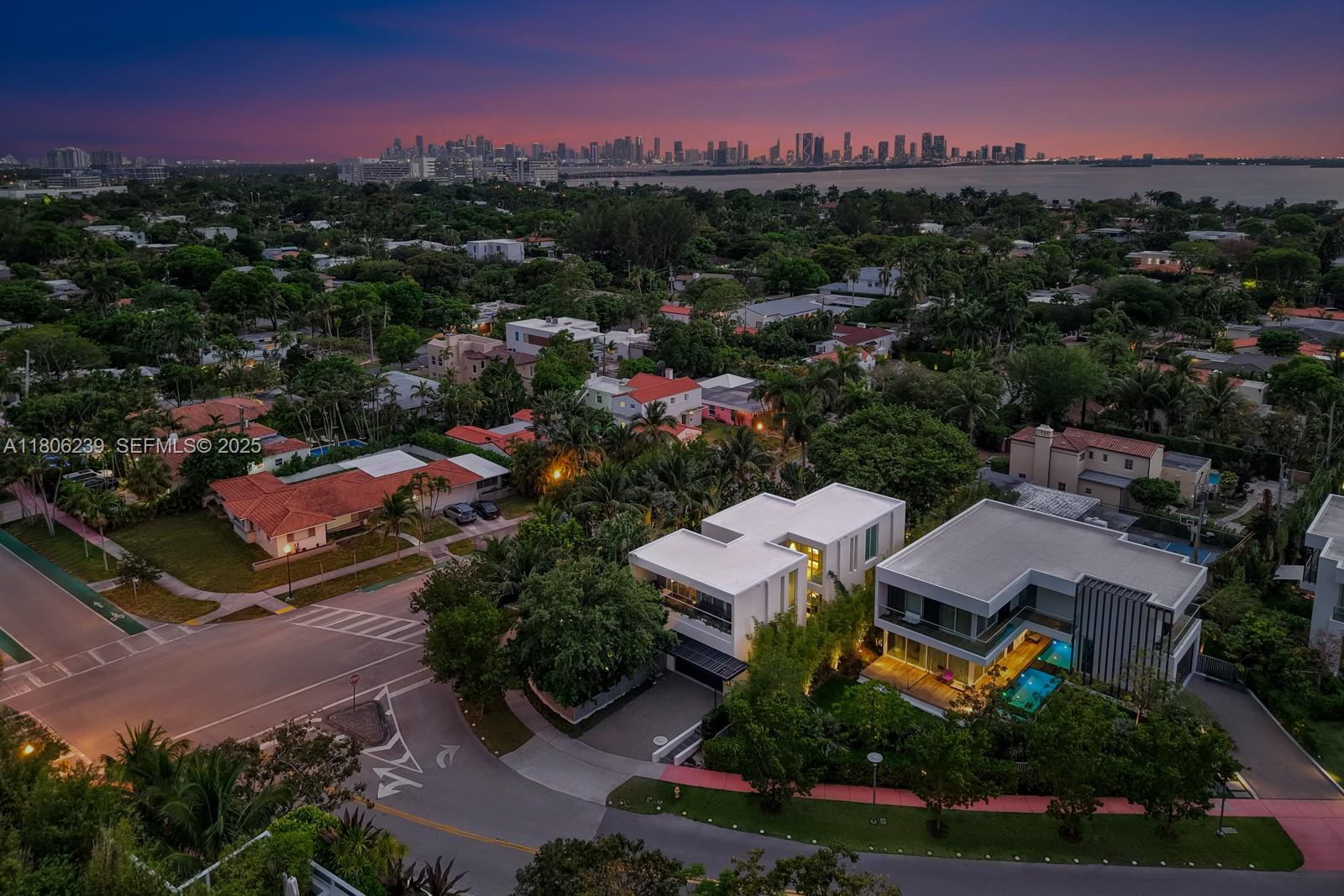 4700 Meridian Avenue Miami Beach, FL 33140 - Photo 62 of 64 an aerial view of residential houses with outdoor space