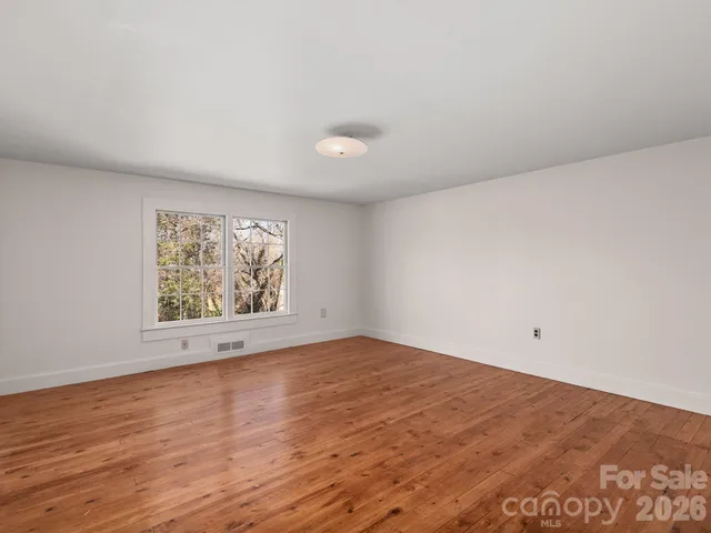 wooden floor in an empty room