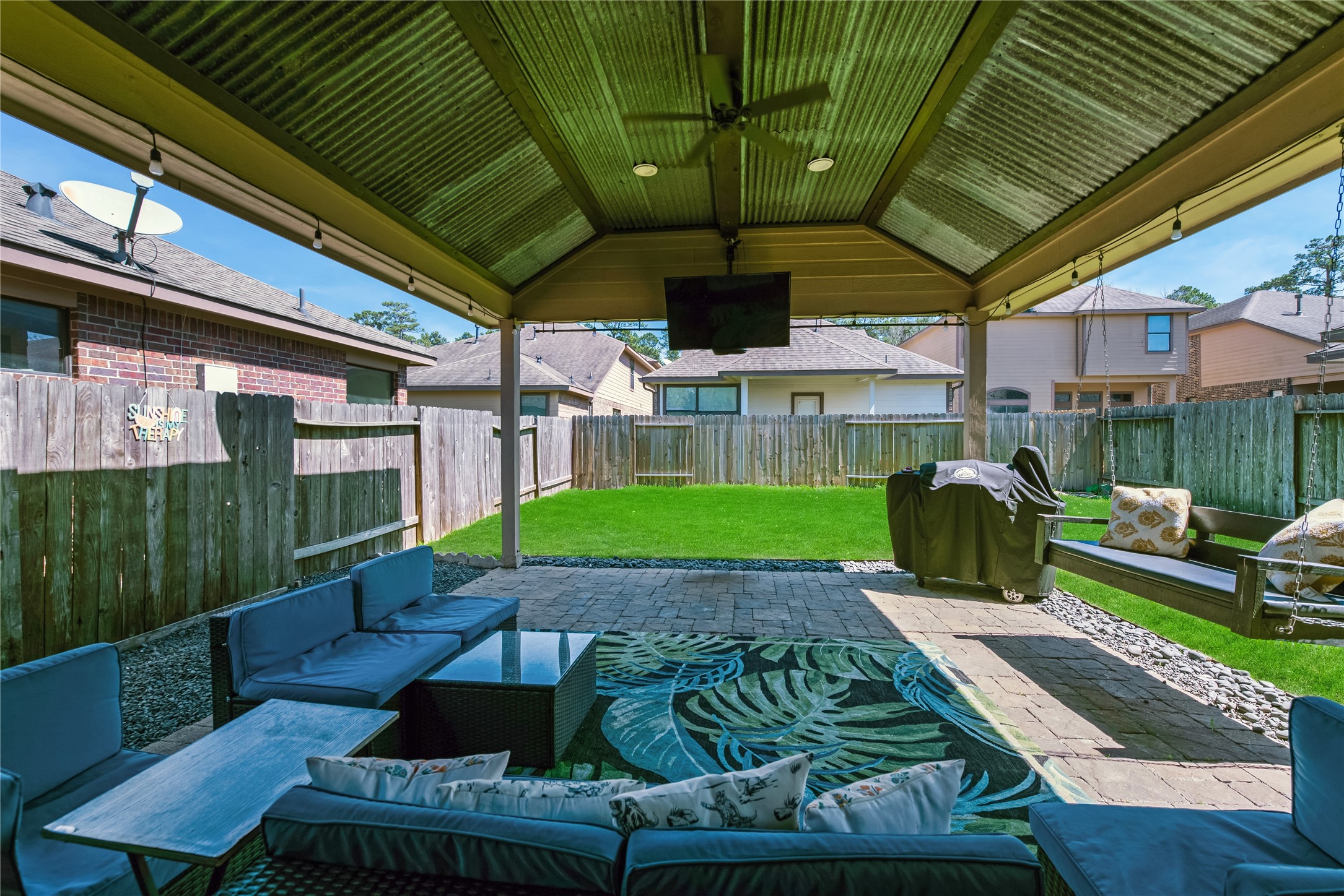 25118 Andris Lane Spring, TX 77386 - Photo 36 of 42 a view of outdoor space yard and patio