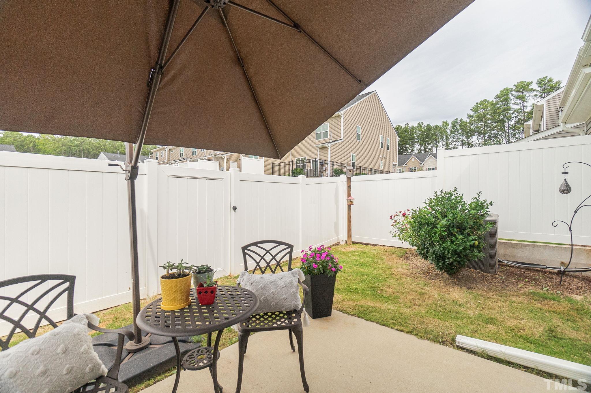 219 Torpoint Road Durham, NC 27703 - Photo 39 of 43 a view of an outdoor space with furniture