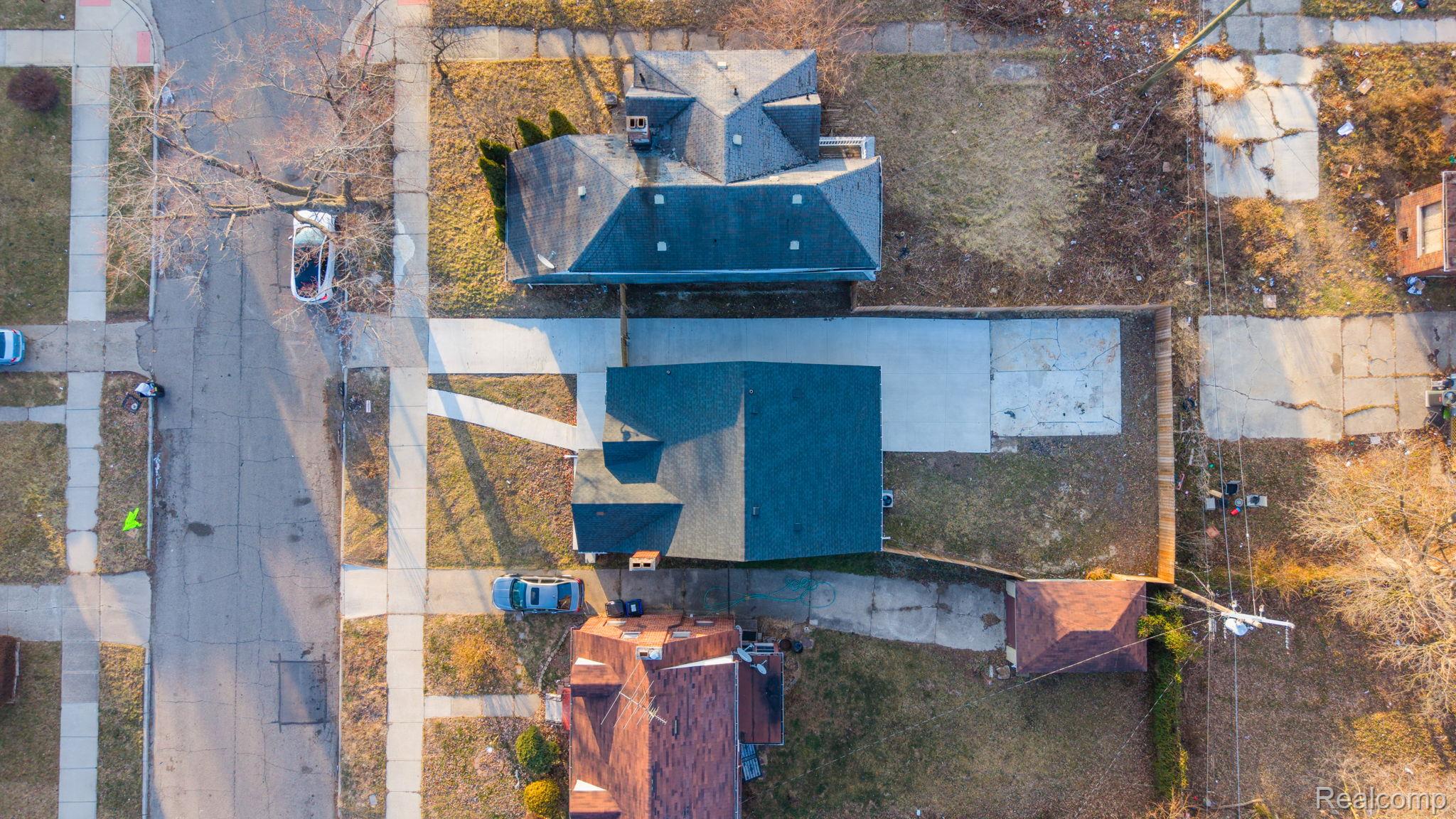 4113 Devonshire Road Detroit, MI 48224 - Photo 33 of 36 Bird's eye view