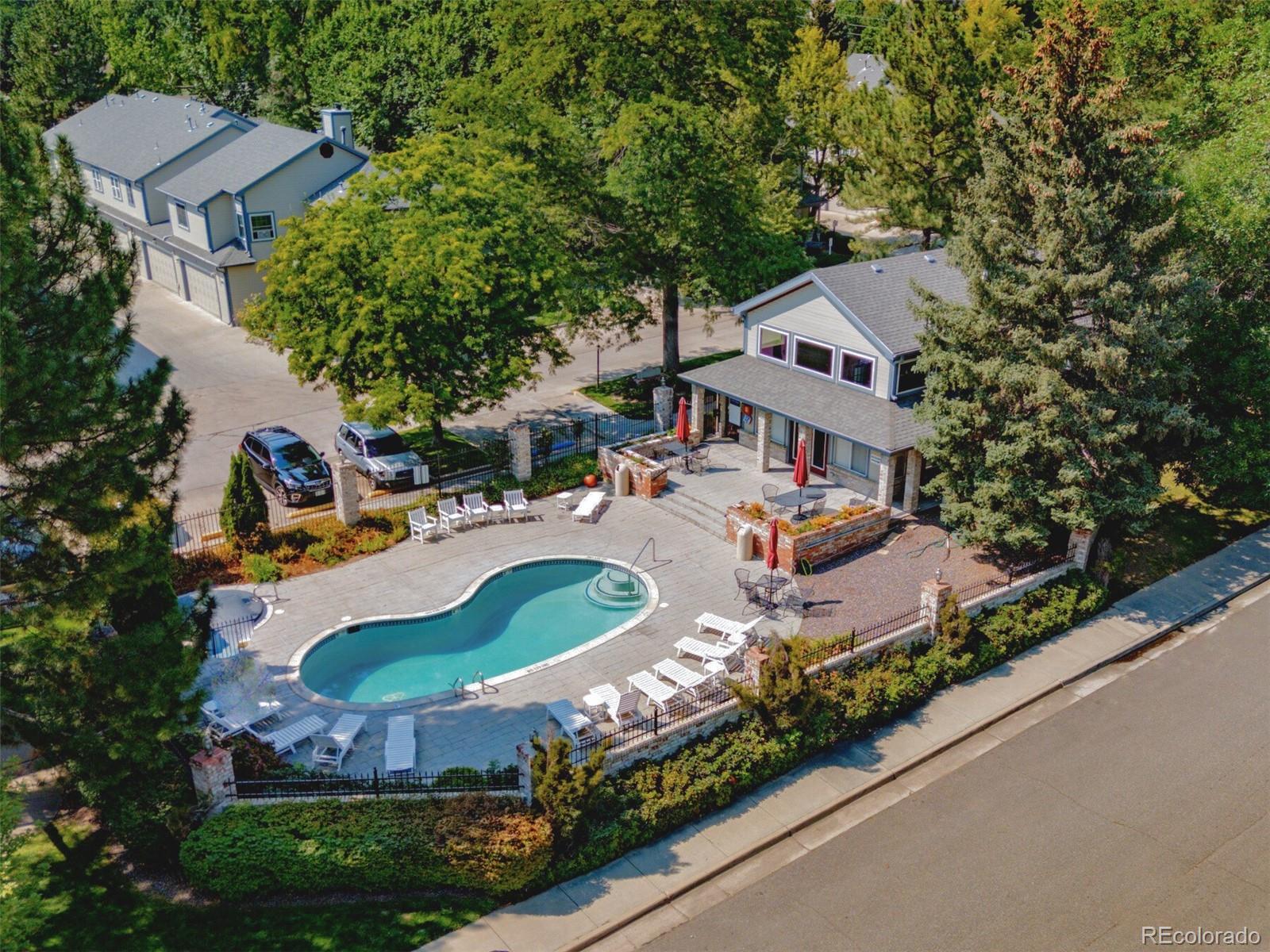 4301 South Pierce Street, Unit 2D Denver, CO 80123 - Photo 29 of 39 an aerial view of a house