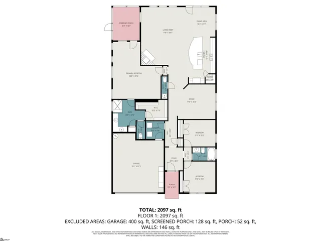$494,900 | 264 Double Crest Drive, Taylors, SC 29687
