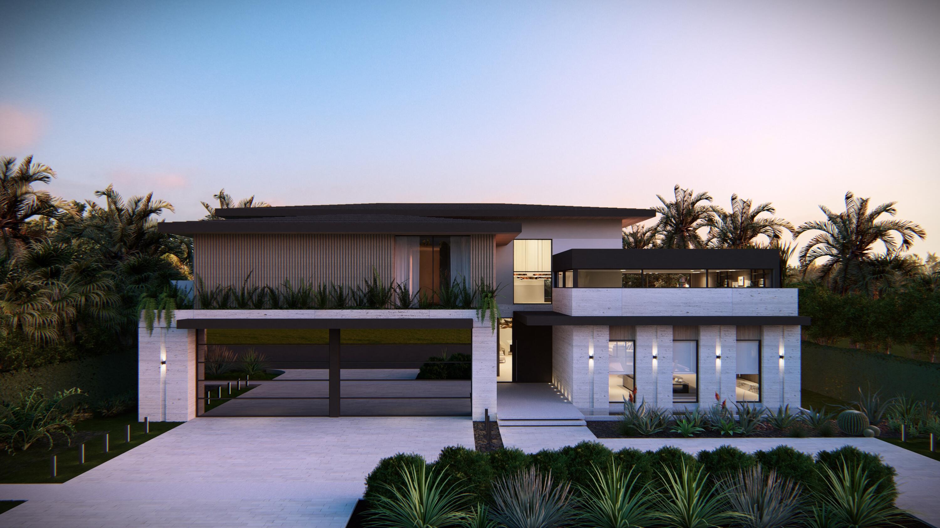 a view of a chairs and table in a patio