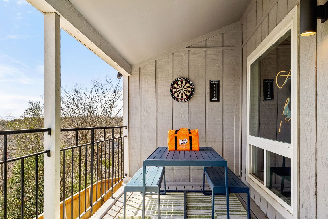 3306 Hyclimb Circle, Unit A Austin, TX 78723 - Photo 20 of 26 a view of a balcony with furniture and front view