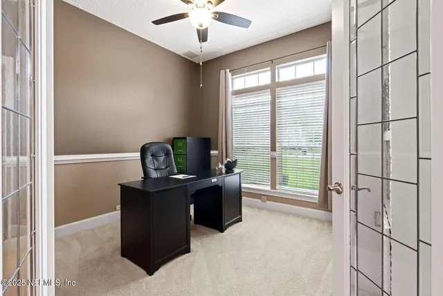 a view of workspace with windows