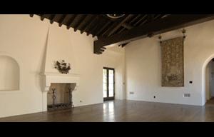 1371 East Valley Road Montecito, CA 93108 - Photo 3 of 6 a view of empty room with wooden floor and fan