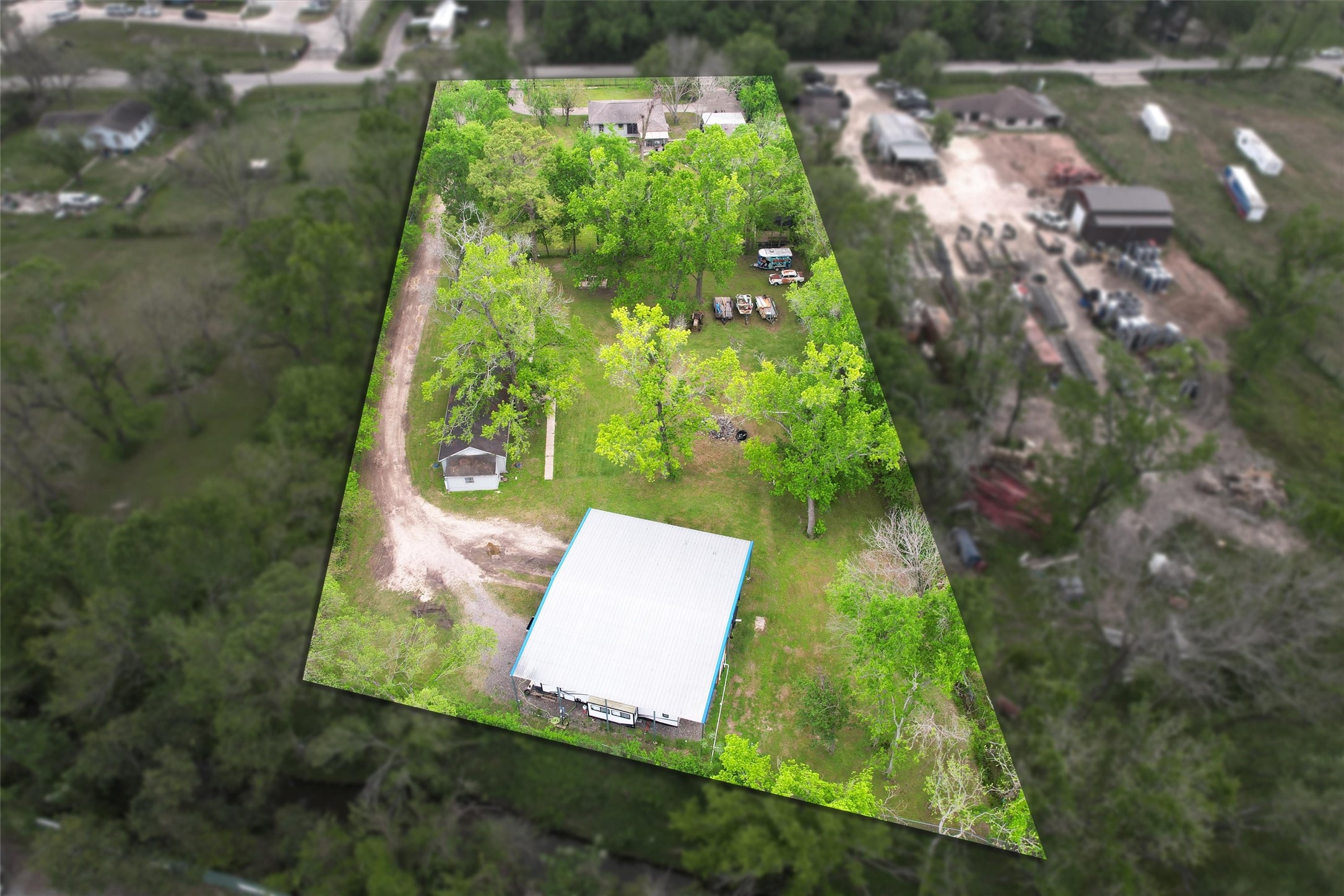 1725 Strawn Road Houston, TX 77039 - Photo 2 of 50 Aerial view back