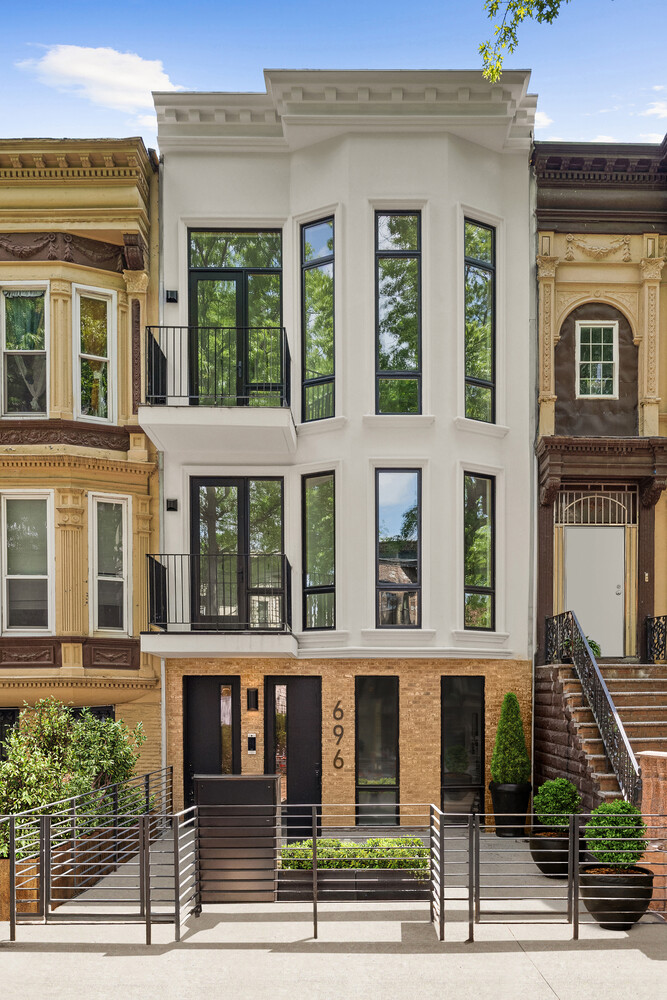 696 Chauncey Street, Unit 1R Brooklyn, NY 11207 - Photo 12 of 13 front view of a brick building