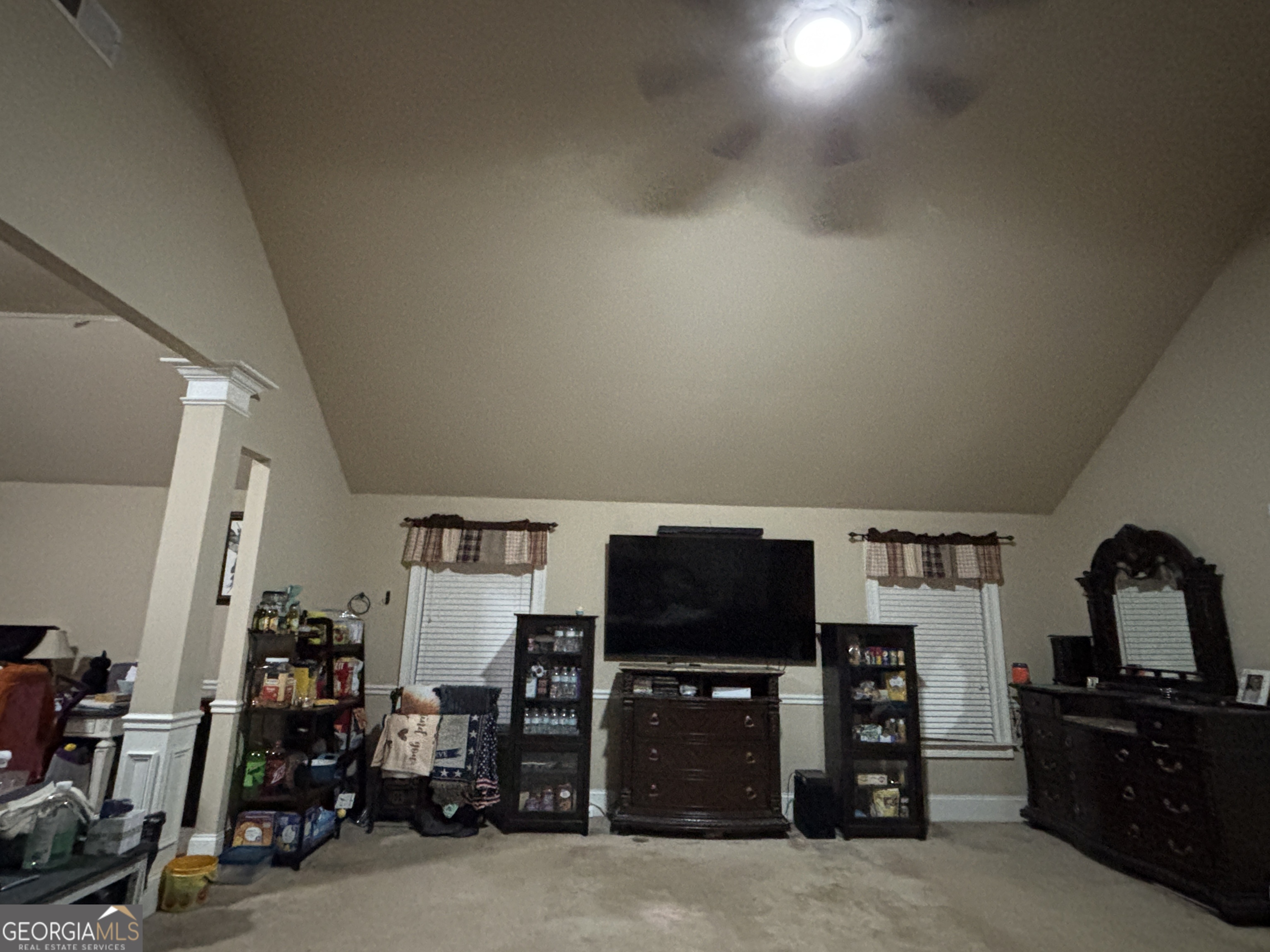 410 Ripsaw Court Grovetown, GA 30813 - Photo 61 of 64 a living room with furniture and a flat screen tv