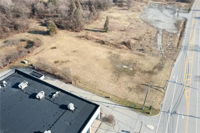 a bird view of a house