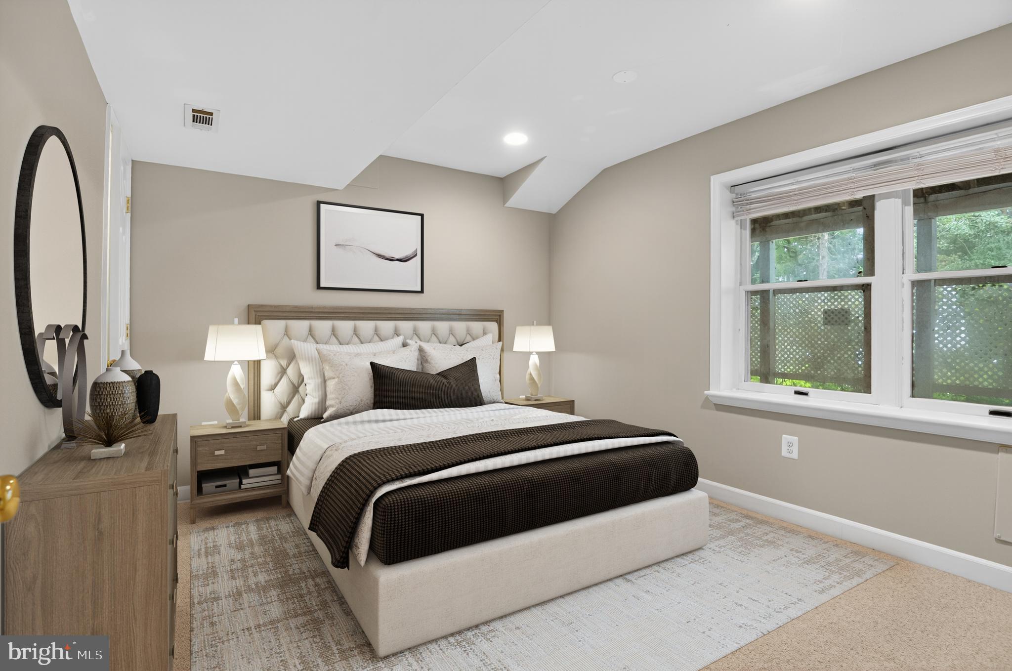 5 Turnham Court Gaithersburg, MD 20878 - Photo 31 of 56 a bedroom with a bed and a window