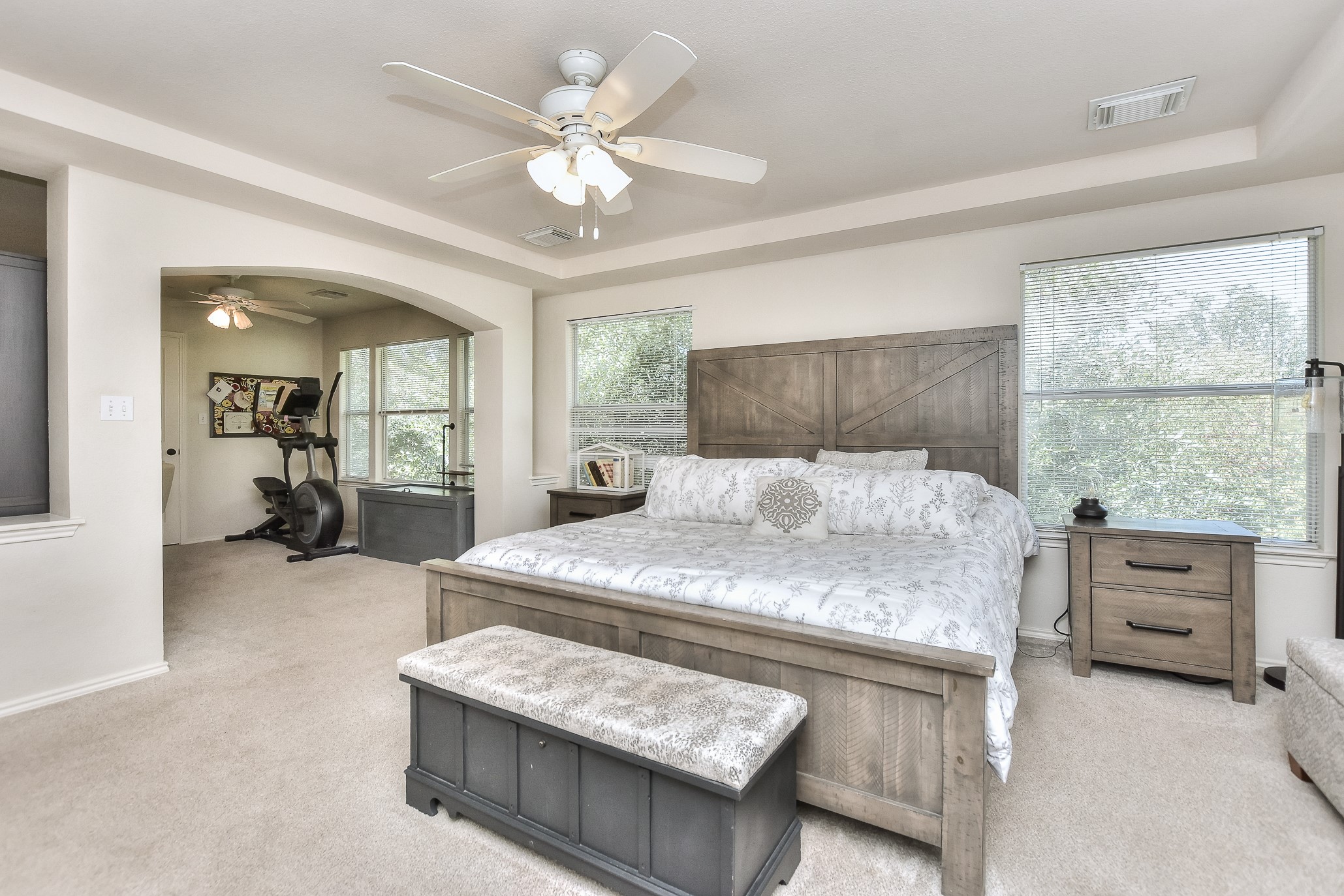 455 Logan Road Georgetown, TX 78628 - Photo 28 of 38 Very large master bedroom with spacious sitting area