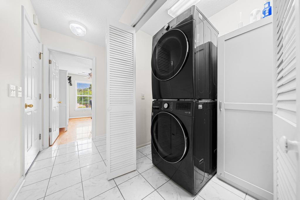 848 Perkins Creek Road Seneca, SC 29678 - Photo 23 of 26 This dedicated laundry space offers convenience with contemporary appliances and practical design.