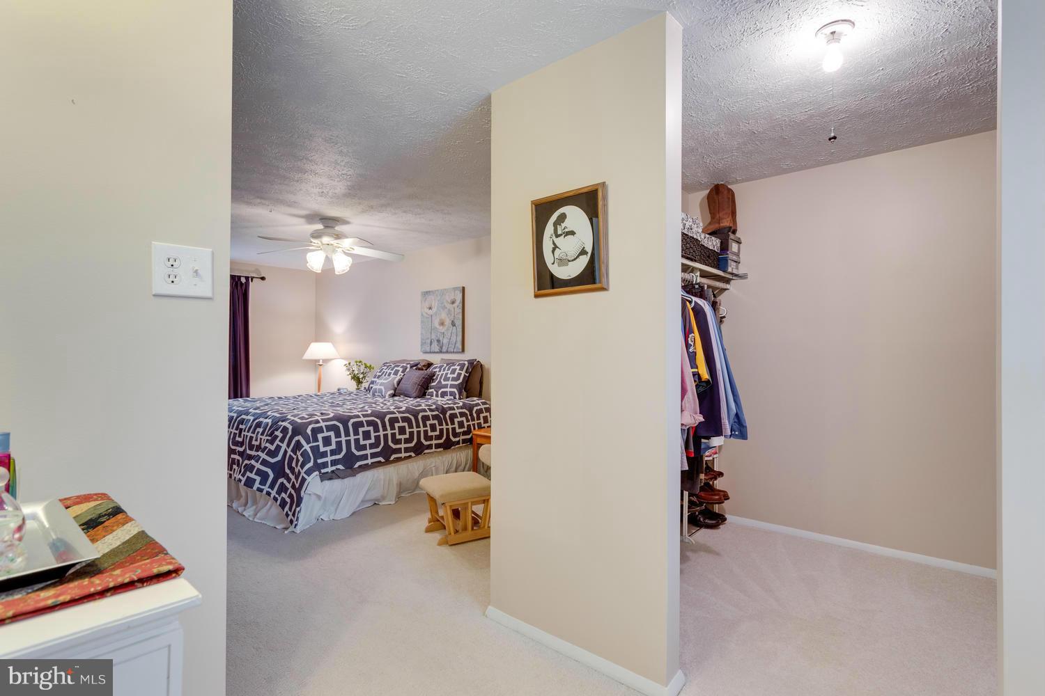 8336 Magic Leaf Road Springfield, VA 22153 - Photo 17 of 30 Master Bedroom Area & Walk-In Closet