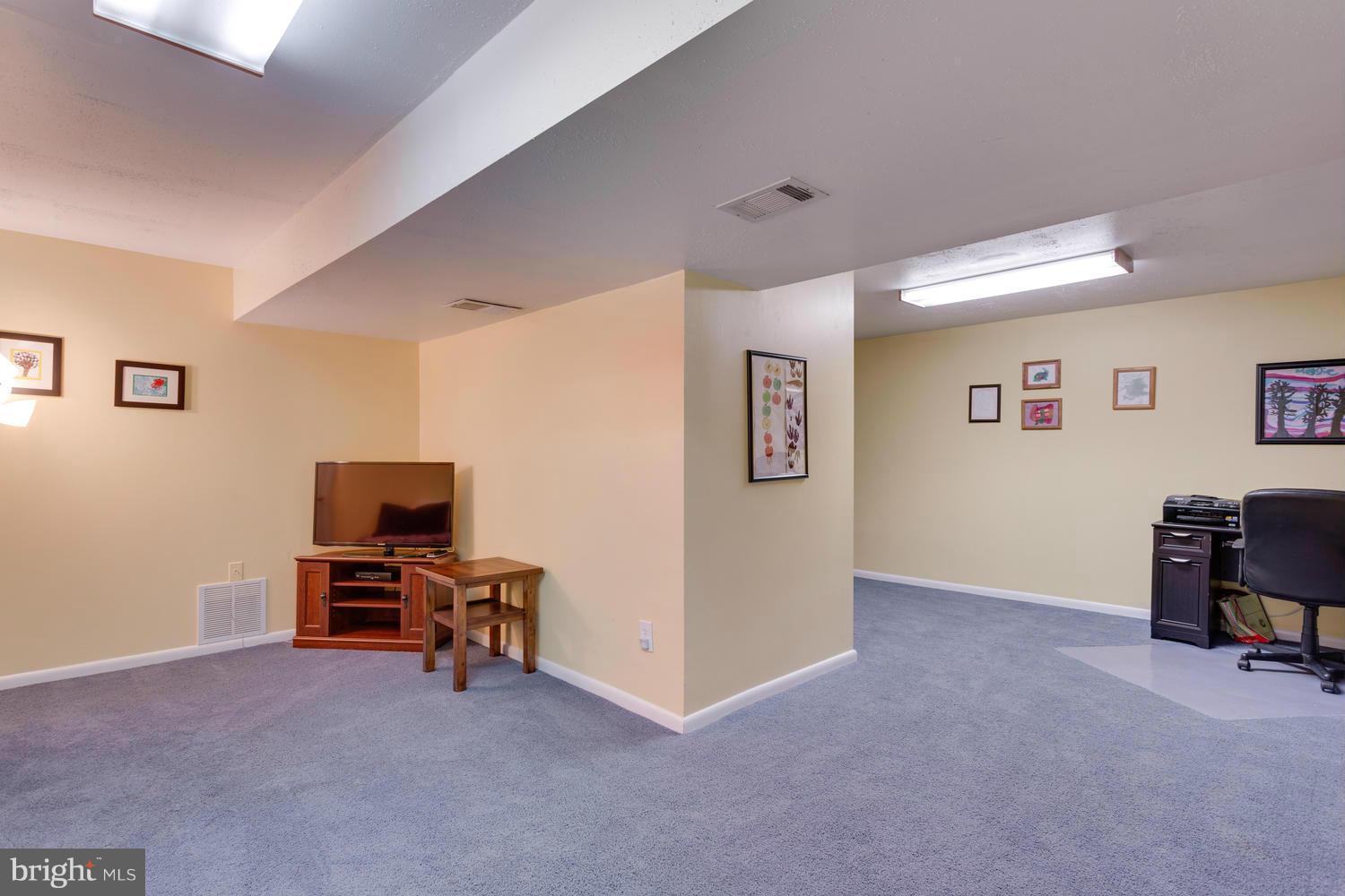 8336 Magic Leaf Road Springfield, VA 22153 - Photo 21 of 30 Lower Level Spacious Recreation Room