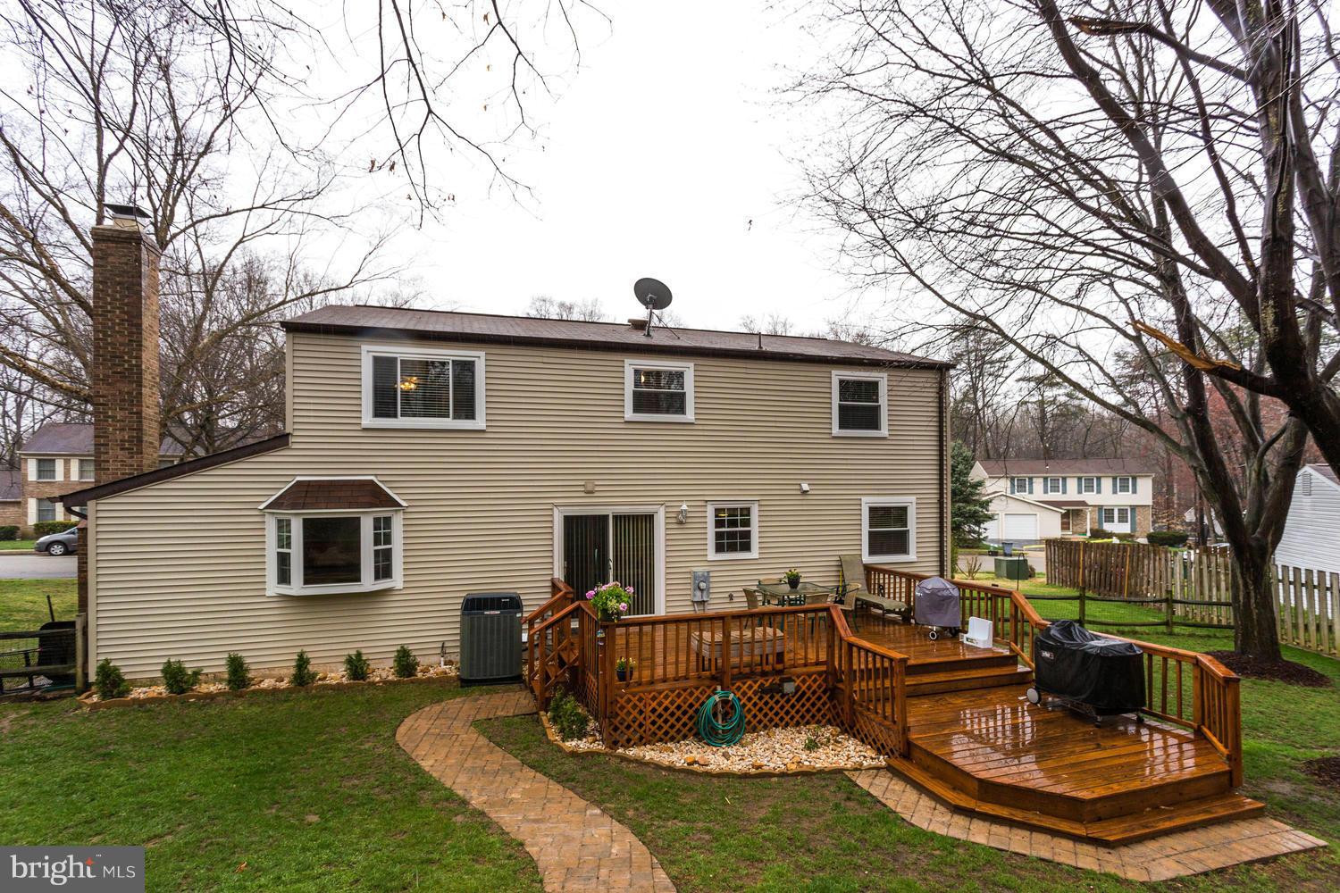 8336 Magic Leaf Road Springfield, VA 22153 - Photo 23 of 30 Multiple Level Deck in Rear of Home