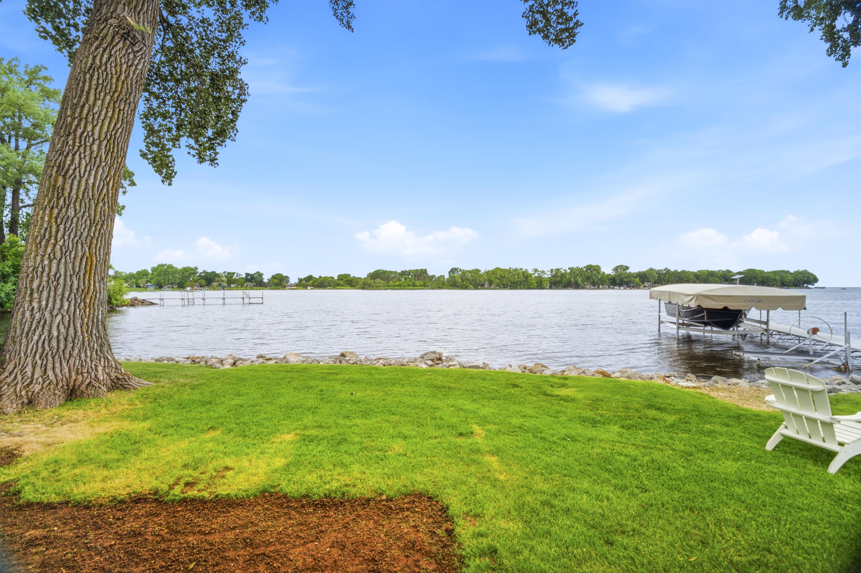6121 Black Wolf Point Road Black Wolf, WI 54902 - Photo 61 of 85 Water View from Boathouse