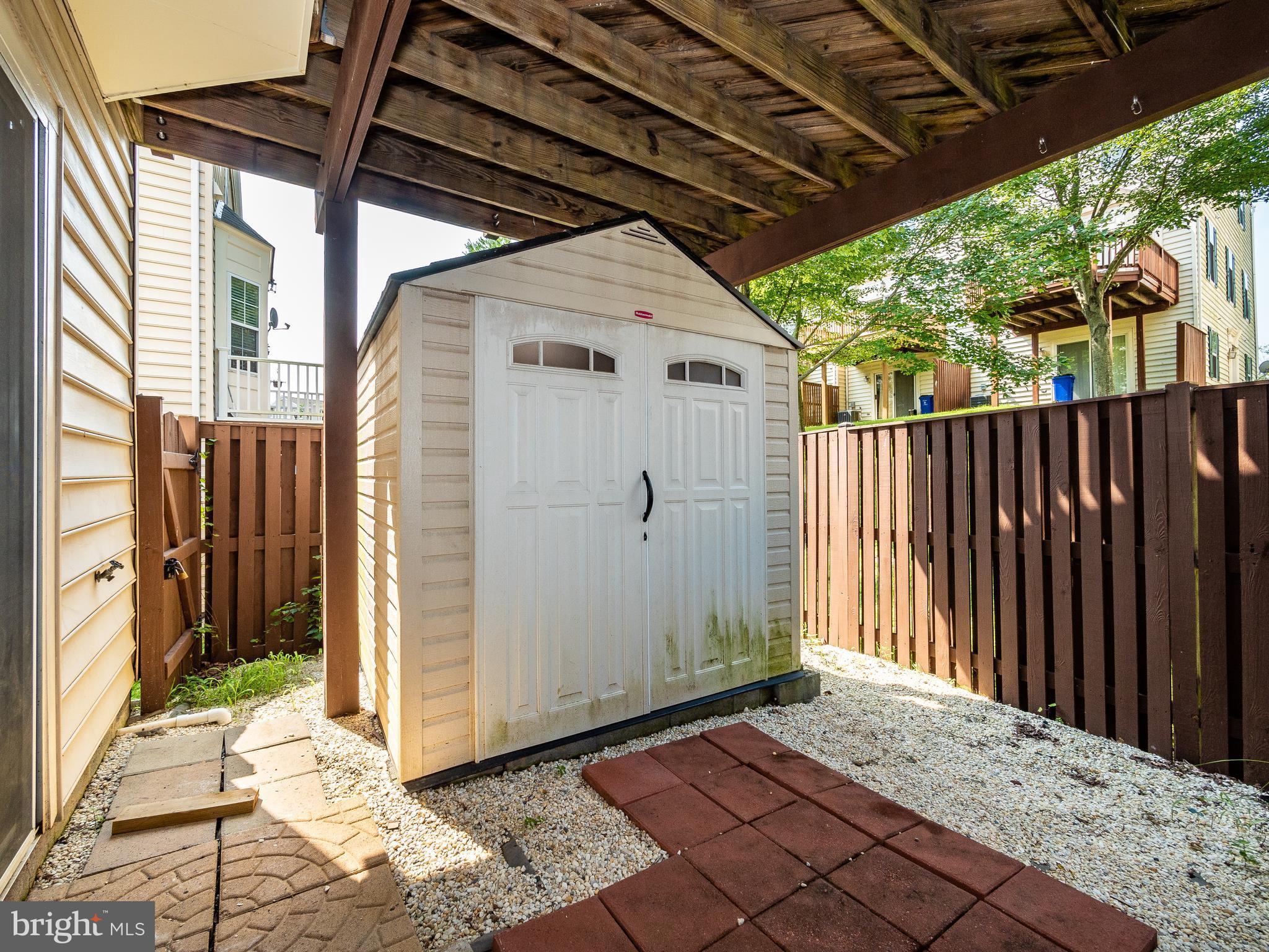 6326 Wind Rider Way Columbia, MD 21045 - Photo 29 of 30 Spacious Shed and Fenced Yard