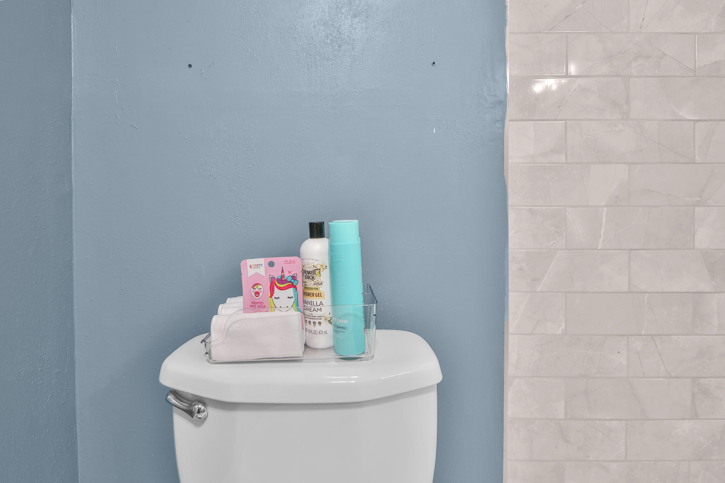 4513 48th Street Lubbock, TX 79414 - Photo 29 of 55 a bathroom with a toilet sink and mirror