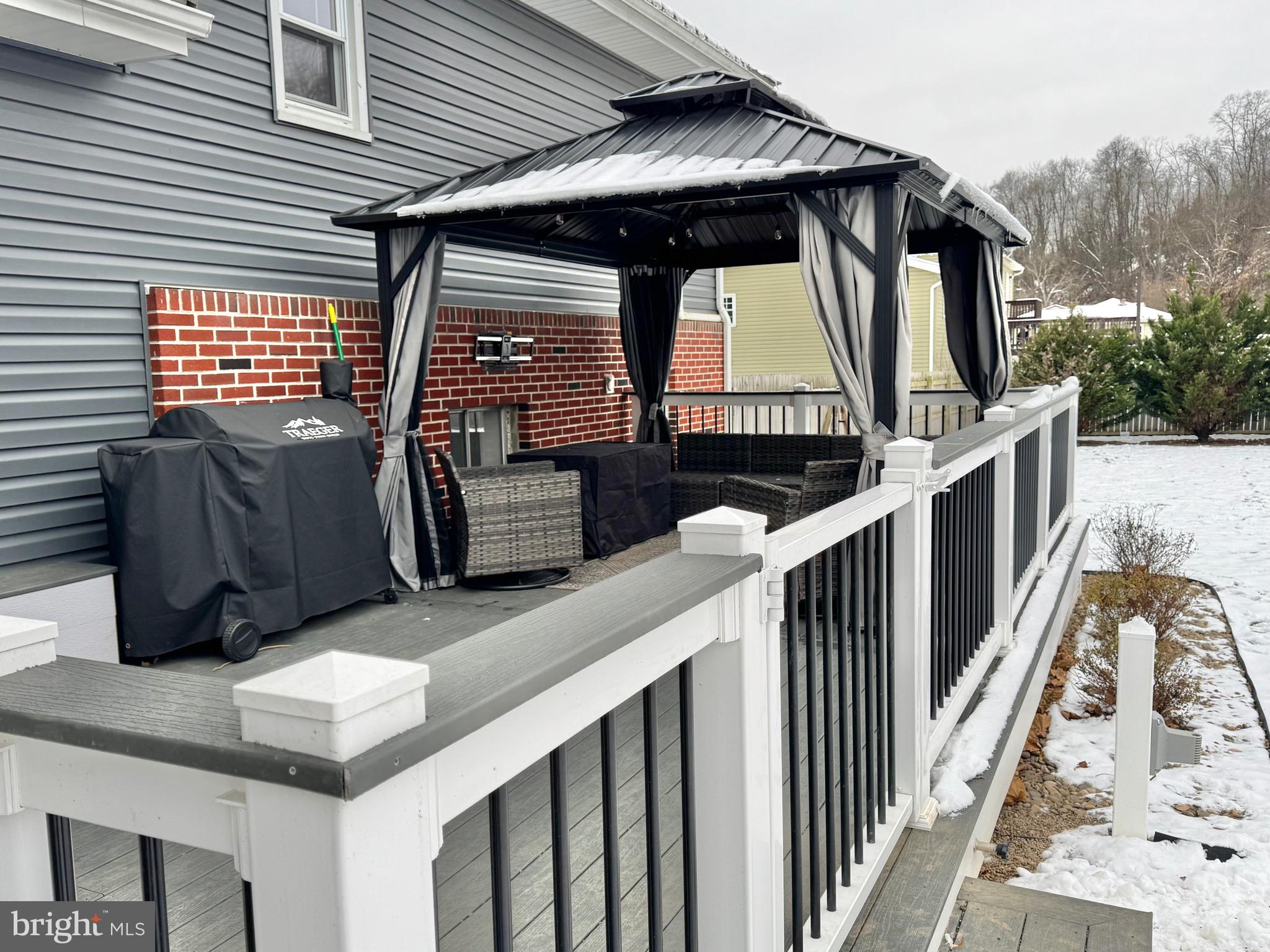699 Honey Creek Road Reedsville, PA 17084 - Photo 18 of 26 a view of balcony with furniture