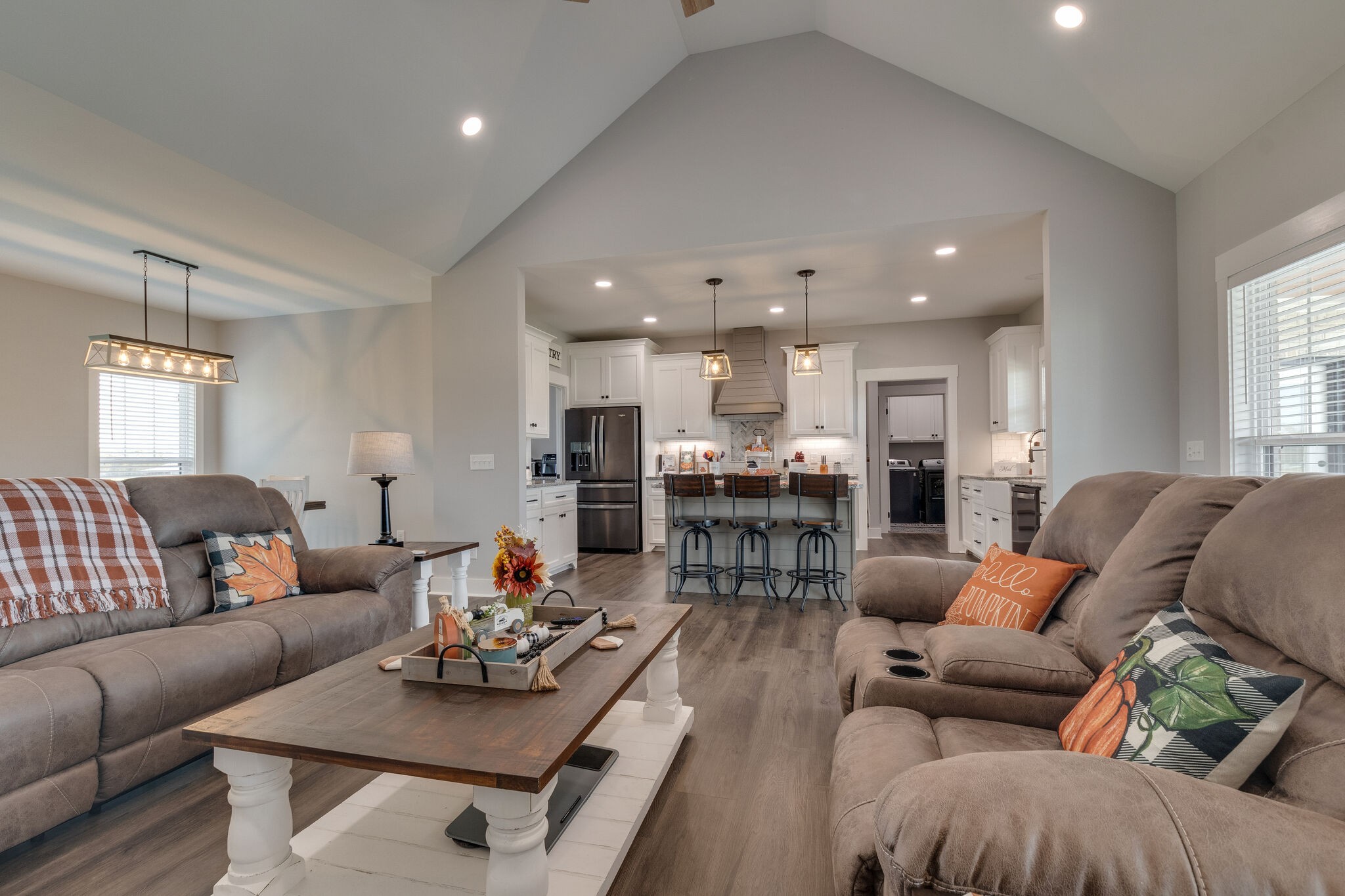 947 South Cross Bridges Road Mount Pleasant, TN 38474 - Photo 12 of 37 a living room with furniture kitchen view and a window