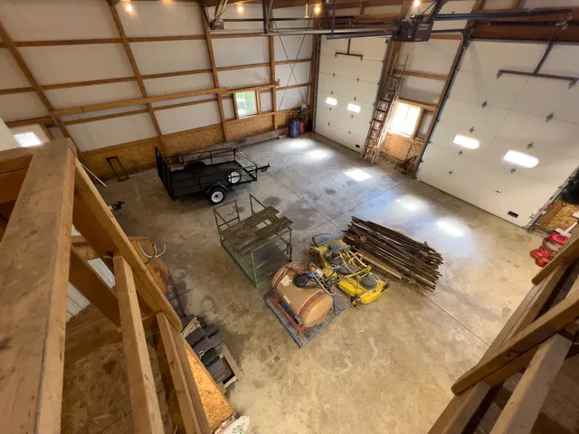 a room with storage and utility