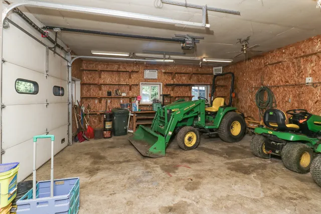 a view of a chandelier in a room