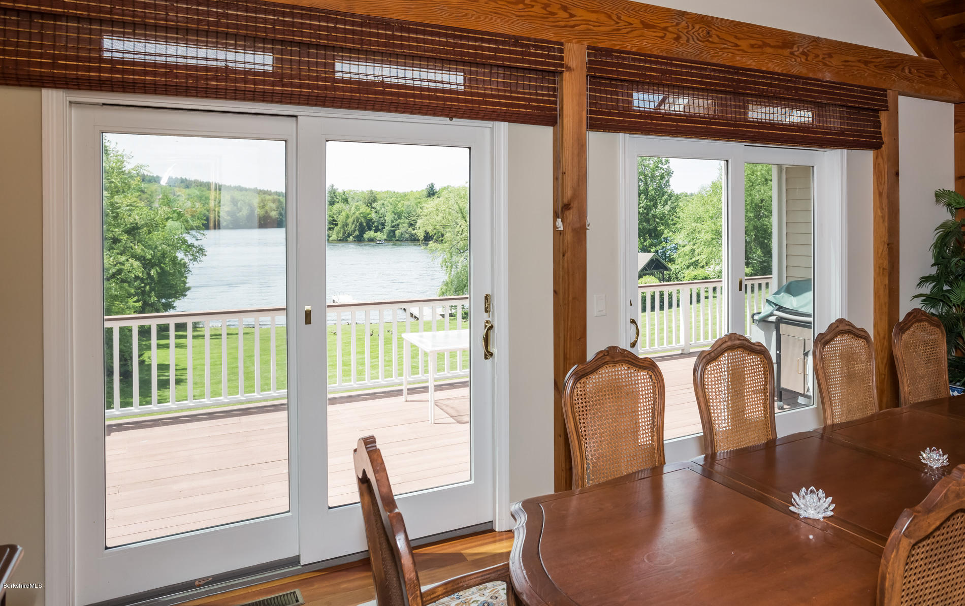 305 Moreau Road Tolland, MA 01034 - Photo 25 of 49 a view of a dining room with furniture window and outside view