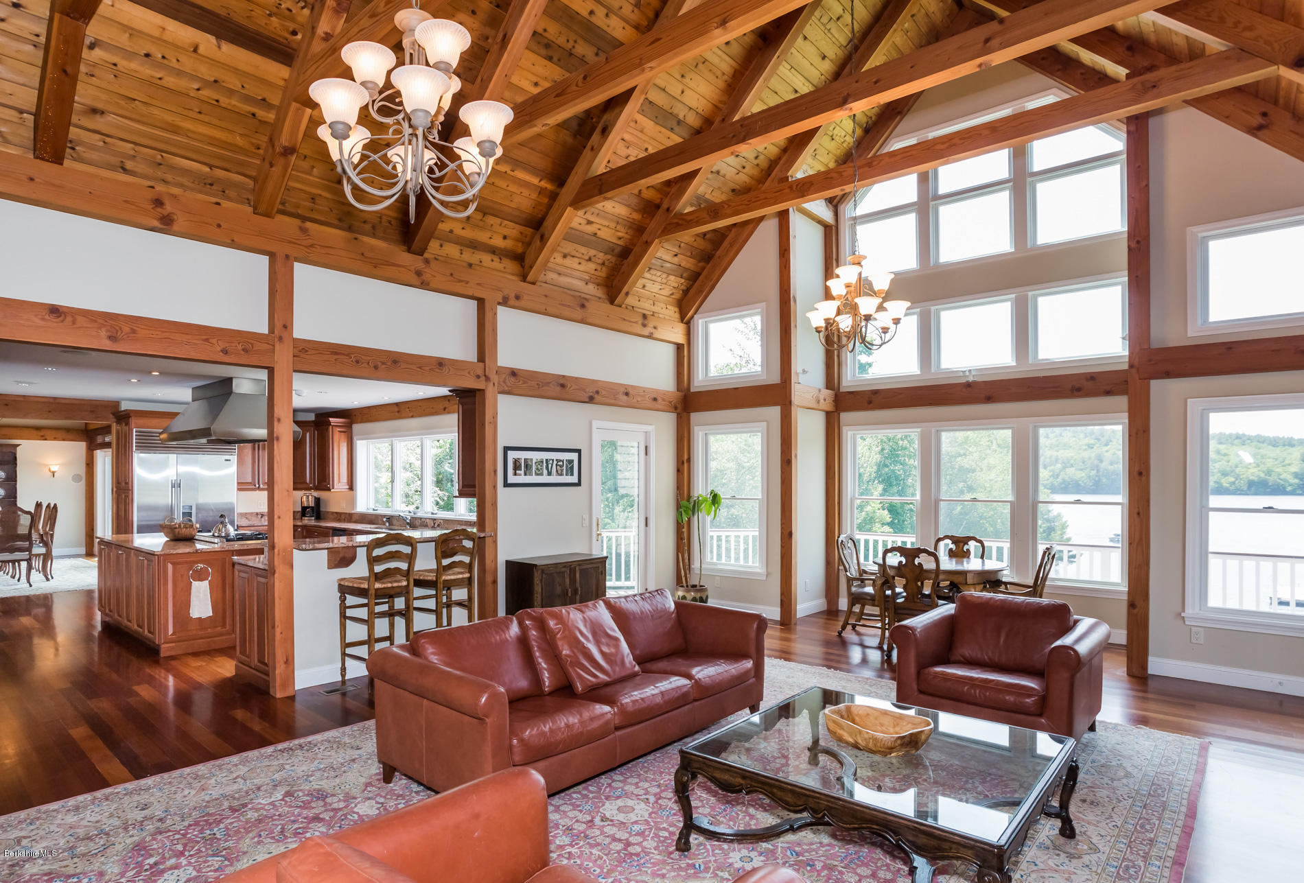 305 Moreau Road Tolland, MA 01034 - Photo 32 of 49 a living room with furniture and a large window