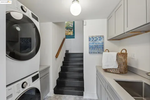 a bedroom with a bed and dresser