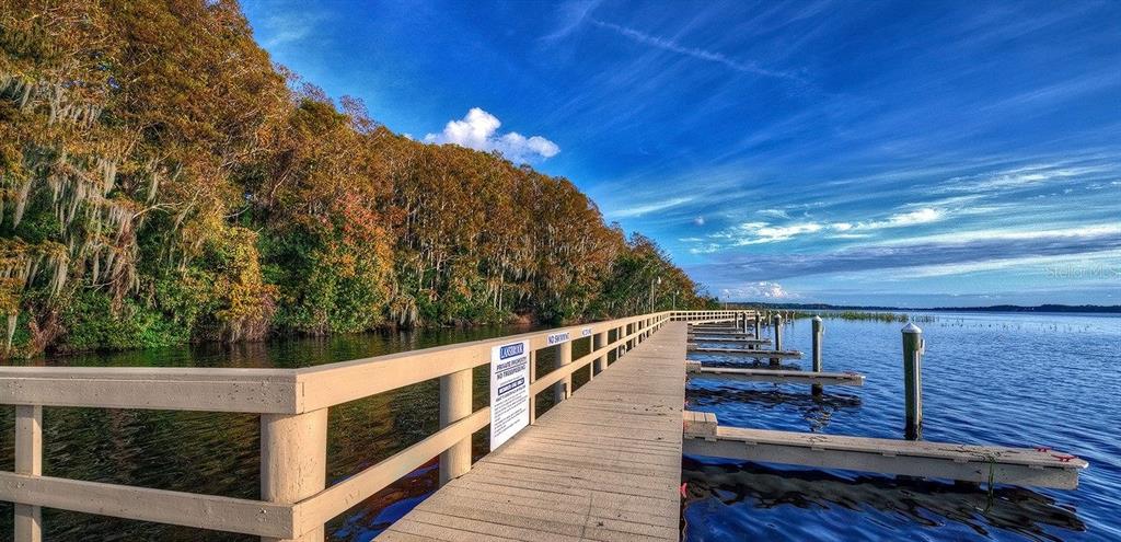 4324 Auston Way Palm Harbor, FL 34685 - Photo 50 of 54 a view of balcony with wooden floor and fence