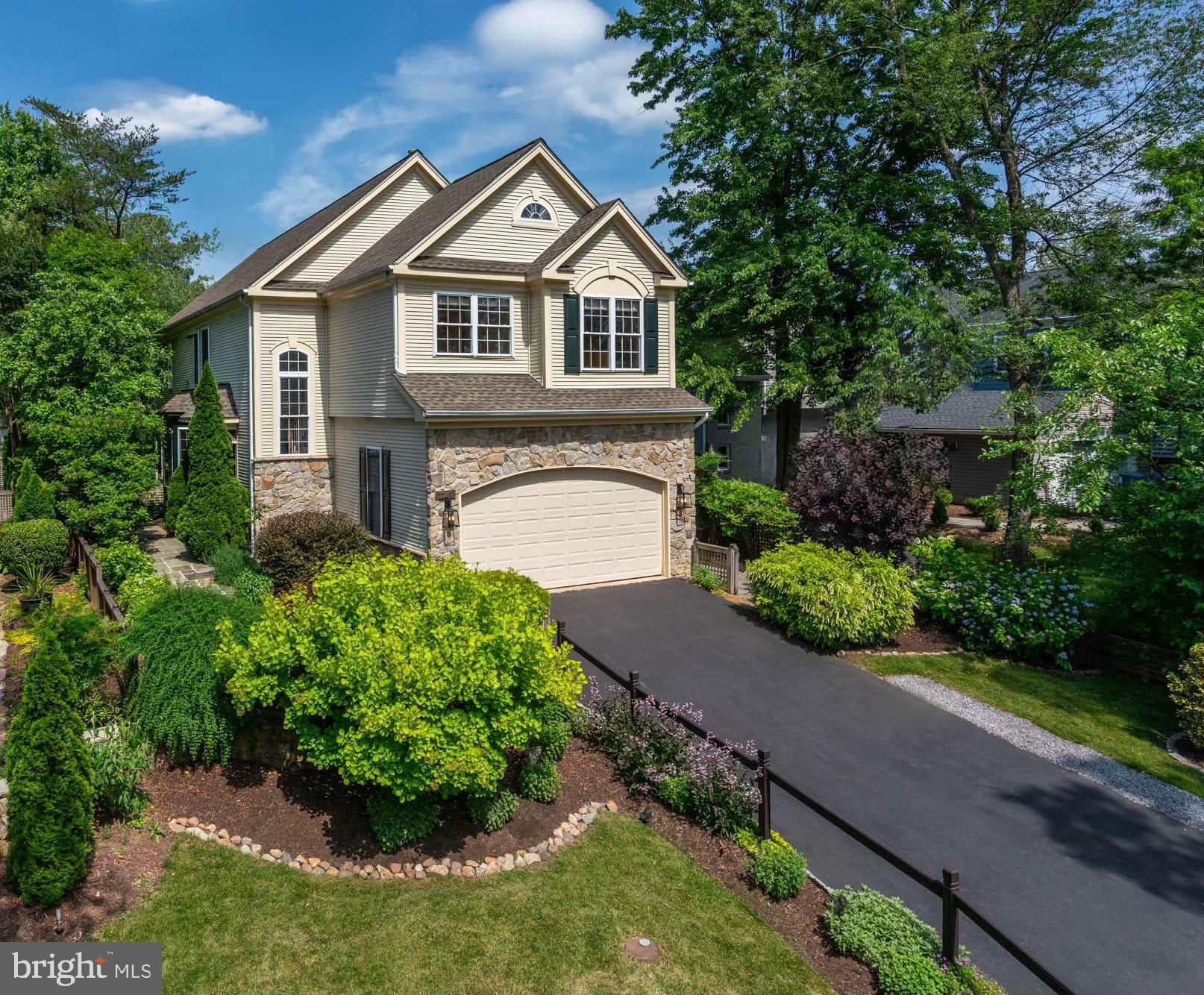 1249 Beverly Road with Lush Front Landscaping