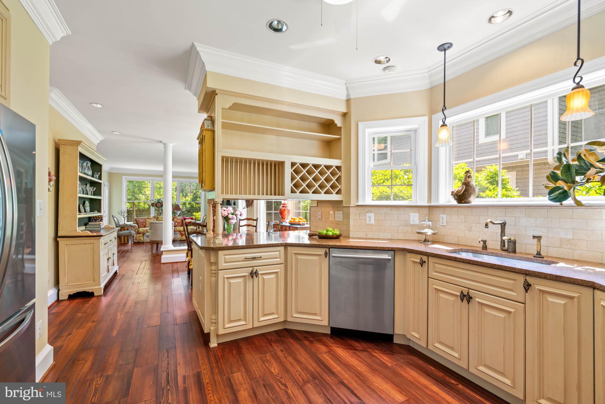 1249 Beverly Road McLean, VA 22101 - Photo 20 of 48 Bright Kitchen with More Built-In Storage