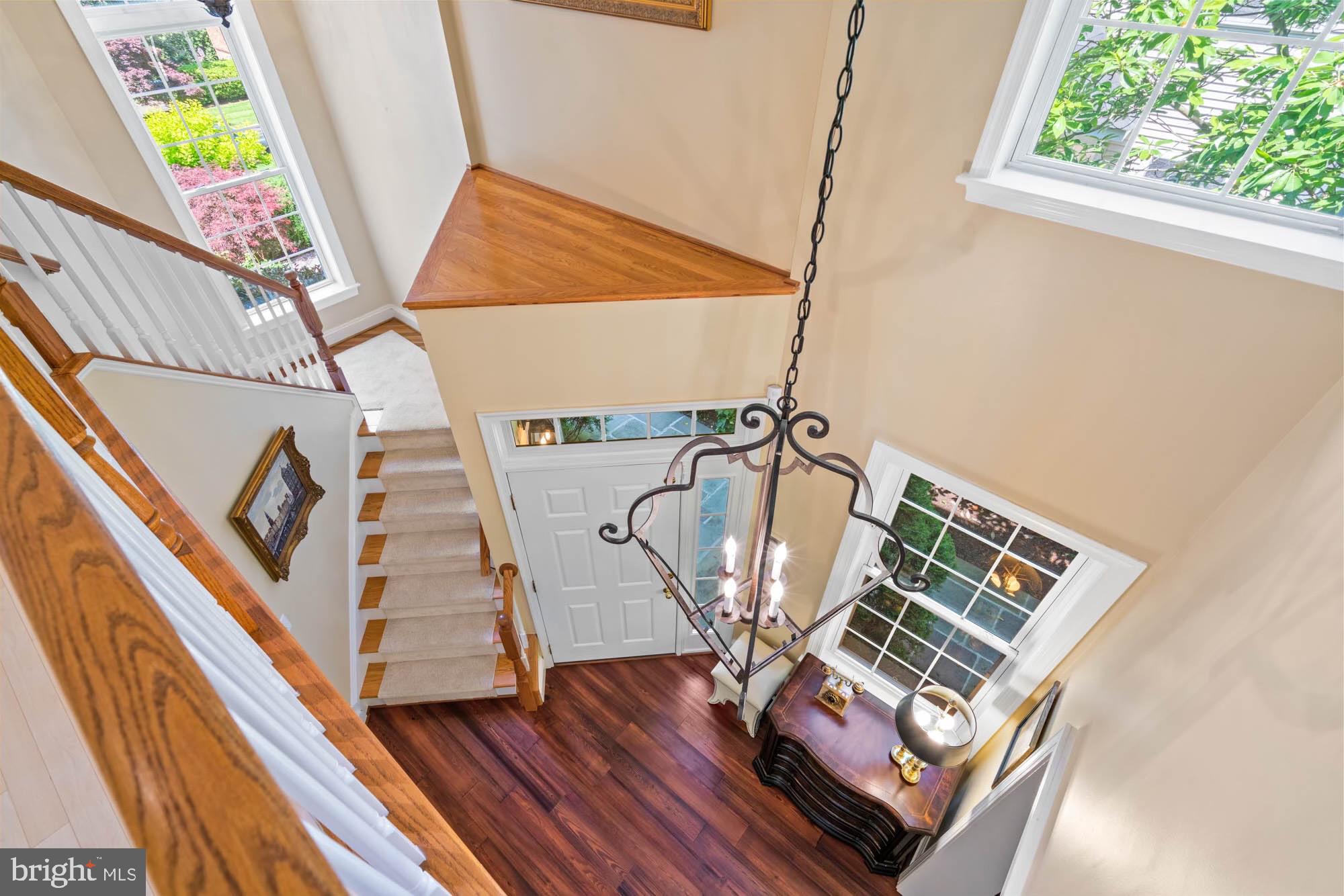 1249 Beverly Road McLean, VA 22101 - Photo 23 of 48 Foyer View from Above