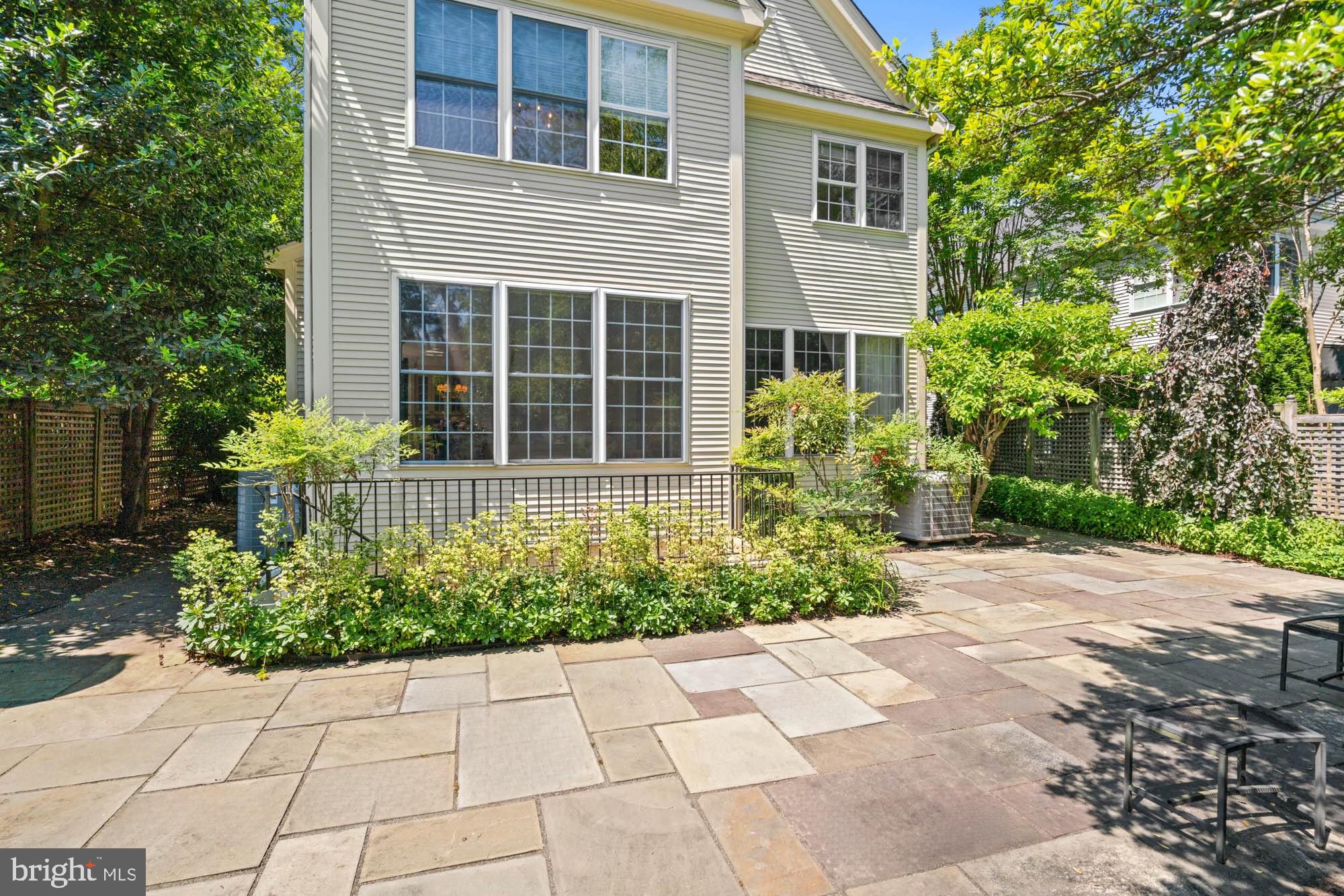 1249 Beverly Road McLean, VA 22101 - Photo 47 of 48 Terrace with Slate Stairs to Lower Level
