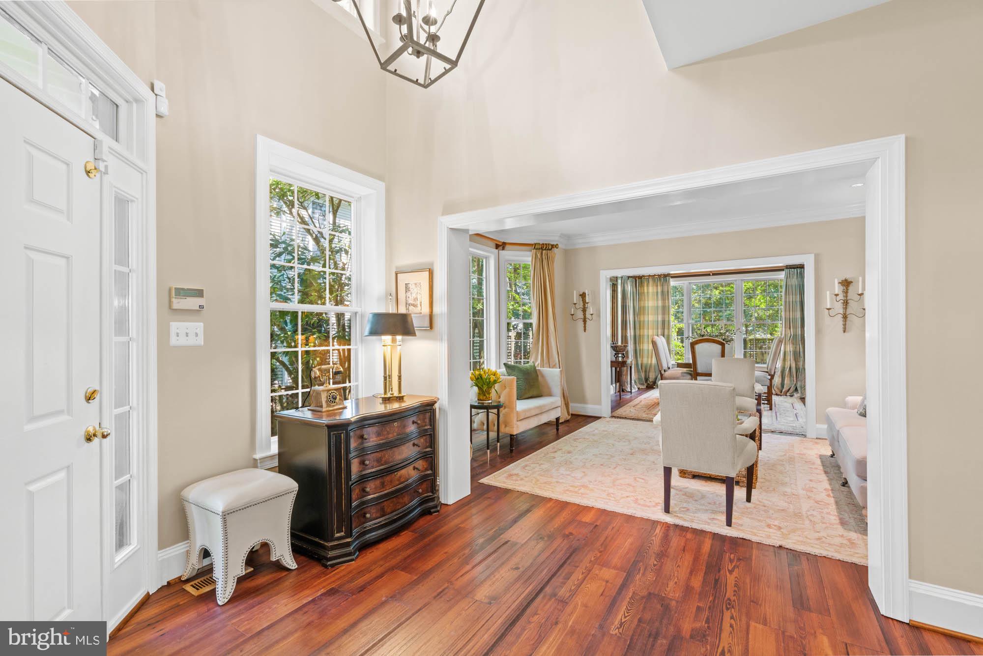 1249 Beverly Road McLean, VA 22101 - Photo 6 of 48 Foyer with Living Room